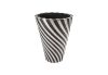 Turbo Planter Aluminum and Black