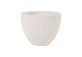 Ripple Bowl Gel Coat White