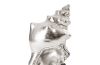 Conch Table Sculpture Silver Leaf