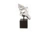 Conch Table Sculpture Silver Leaf