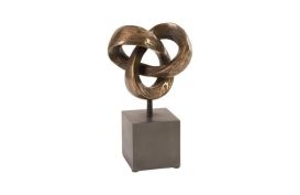 Trifoil Table Sculpture Bronze