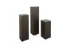 Siglos Pedestals Set of 3 Ebony
