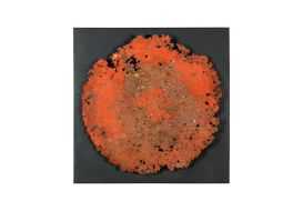 Galvanized Circle on Frame