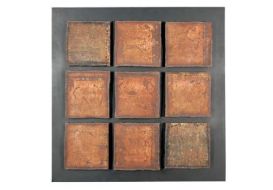 Galvanized Squares on Frame