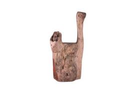 Ostrich Wood Sculpture
