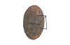 Galvanized Circle Wall Tile Metal Assorted Colors and Depths
