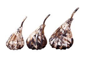 Hand Dipped Pears Set of 3