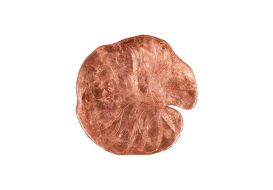 Lotus Leaf Wall Art Copper Small