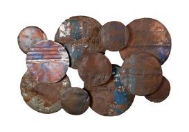 Oil Drum Clouds Wall Art