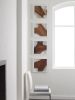 Framed Slab Wall Tiles Set of 4 White