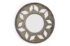 Oil Durm Flower Mirror