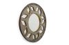 Oil Durm Flower Mirror
