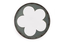 Oil Durm Leaves Mirror