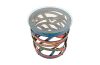 Olympic Side Table Glass Top