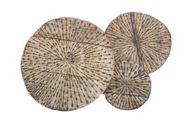 Metal Lotus Wall Art Assorted Colors