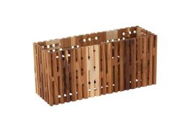 Perforated Wooden Box Rectangle