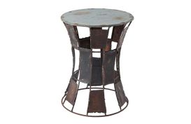 Oil Drum Stool Small