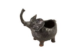 Elephant with Hole Clay Animal