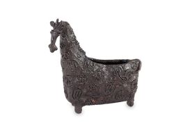Giraffe with Hole Clay Animal