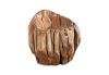 Bleached Teak Wood Chair