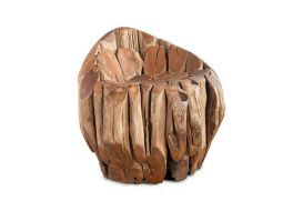 Bleached Teak Wood Chair