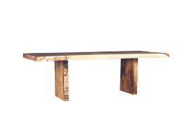 Chamcha Wood Dining Table Wood Legs