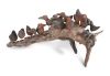 18 Birds on Wood Sculpture Sizes Vary