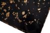 Captured Gold Flake Stool Black