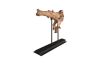 Wood Sculpture Abstract Crocodile Large