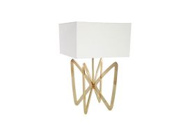Butterfly Table Lamp (Finish: Polished Brass)