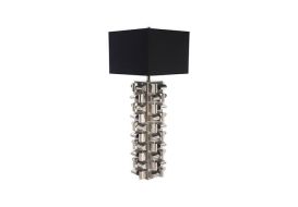 Arete Table Lamp Small (Finish: Stainless Steel, Size: Small)