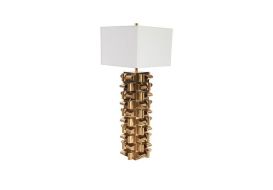 Arete Table Lamp Small (Finish: Polished Brass, Size: Small)
