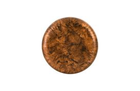 Button Wall Art (Finish: Deep Vanbraun, Size: Large)