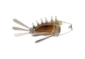 Fish Spoon Findings and Glass (Size: Small)