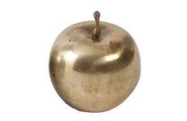 Mini Metallic Apple (Finish: Gold)