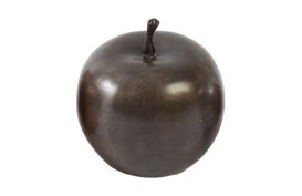 Mini Metallic Apple (Finish: Black)