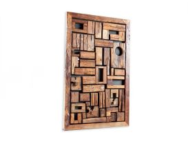 Asken Wood Wall Panel (Size: Small)