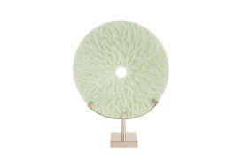 Lifesaver Sculpture Tbale Top (Finish: Sun Flower Style)