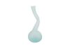 Frosted Corkscrew Vase