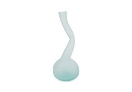 Frosted Corkscrew Vase (Size: Small)