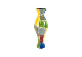 Printed Curve Vase (Size: Large)