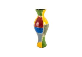 Printed Curve Vase (Size: Small)