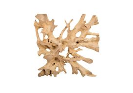 Teak Root Divider (Size: 40x8x40"h)