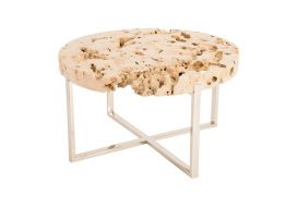 Cheese Stone Coffee Table (Size: Large)