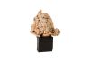 Quartz Stone Sculpture Natural Element on Base