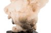 Quartz Stone Sculpture Natural Element on Base