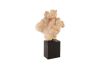 Quartz Stone Sculpture Natural Element on Base