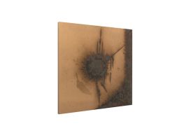 Abstract Copper Patina Wall Panel Circle (Size: 42x2x42"h)