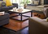 Contemporary Chocolate Bamboo Rug