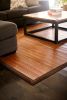 Contemporary Chocolate Bamboo Rug